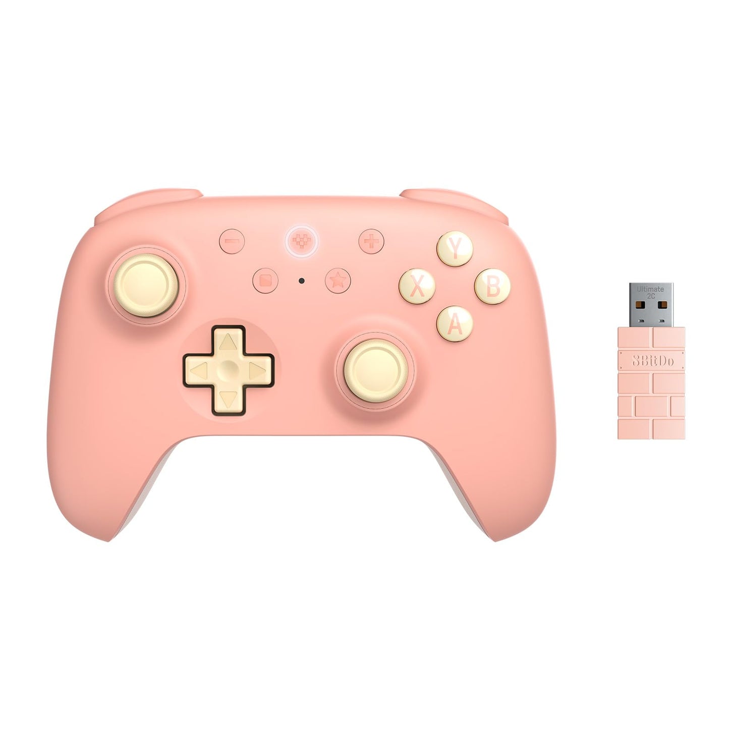 8BitDo Ultimate 2C Wireless Controller for Windows PC and Android, with 1000 Hz Polling Rate, Hall Effect Joysticks and Triggers, and Remappable L4/R4 Bumpers (Green)