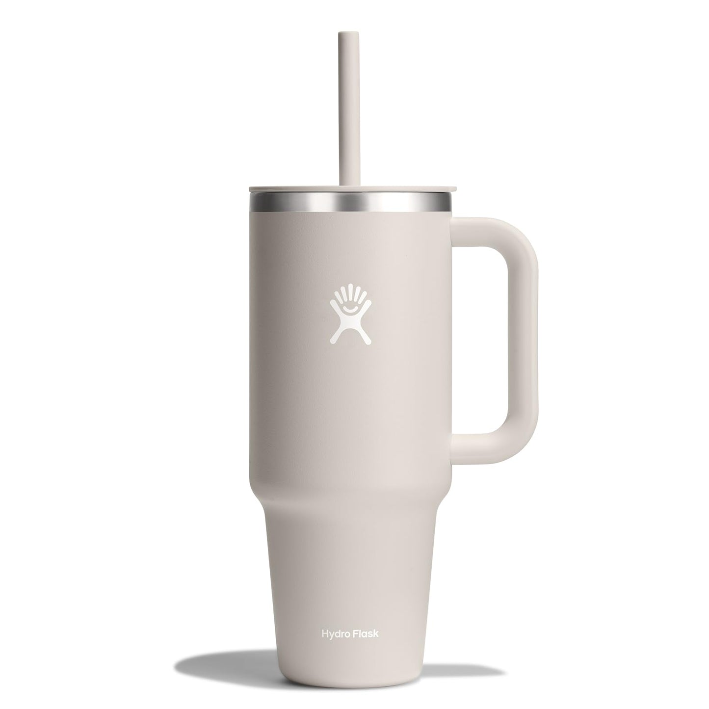Hydro Flask 32 Oz Travel Tumbler with Handle, Lid and Straw - Insulated Stainless Steel in Holiday Punch