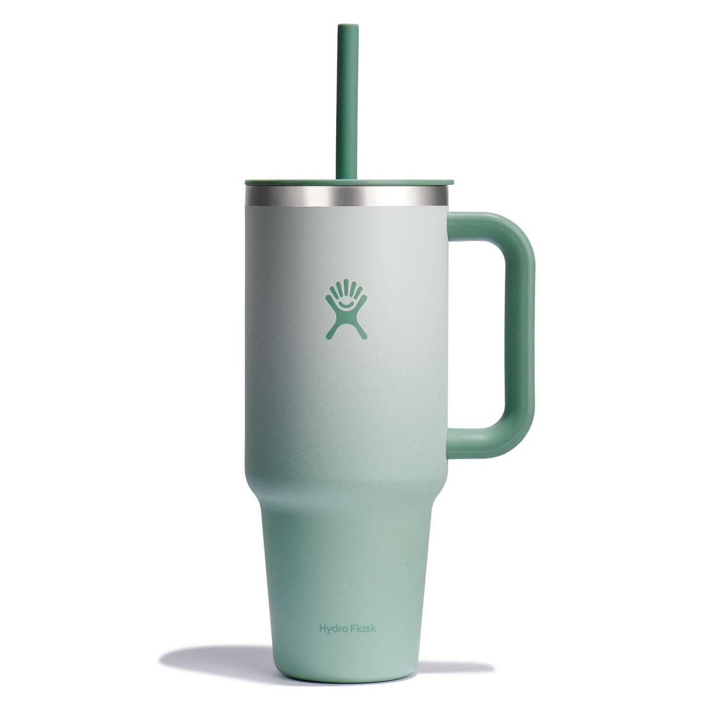 Hydro Flask 32 Oz Travel Tumbler with Handle, Lid and Straw - Insulated Stainless Steel in Holiday Punch