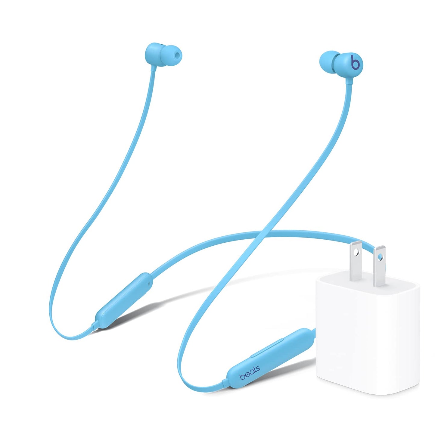 Beats Flex Wireless Earbuds - Apple W1 Headphone Chip, Magnetic Earphones, Class 1 Bluetooth, 12 Hours of Listening Time, Built-in Microphone - Black