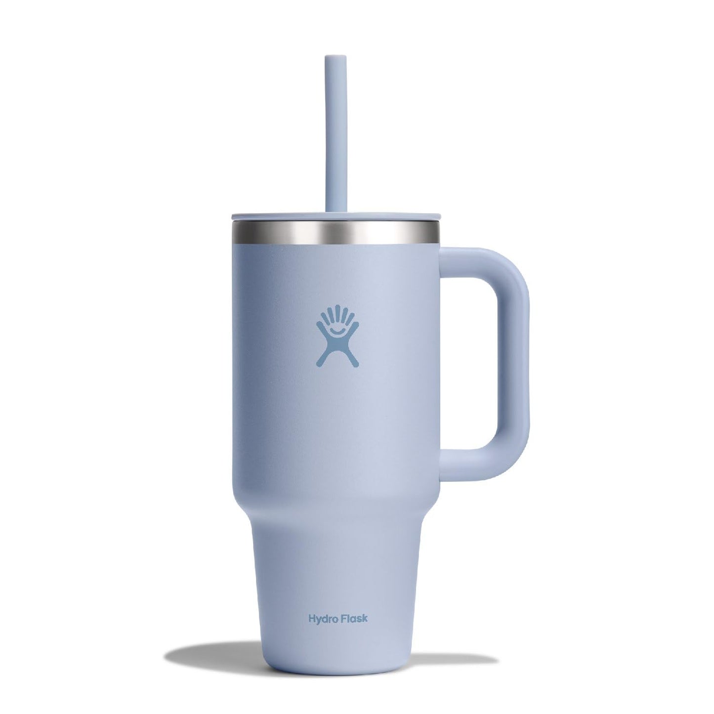 Hydro Flask 32 Oz Travel Tumbler with Handle, Lid and Straw - Insulated Stainless Steel in Holiday Punch
