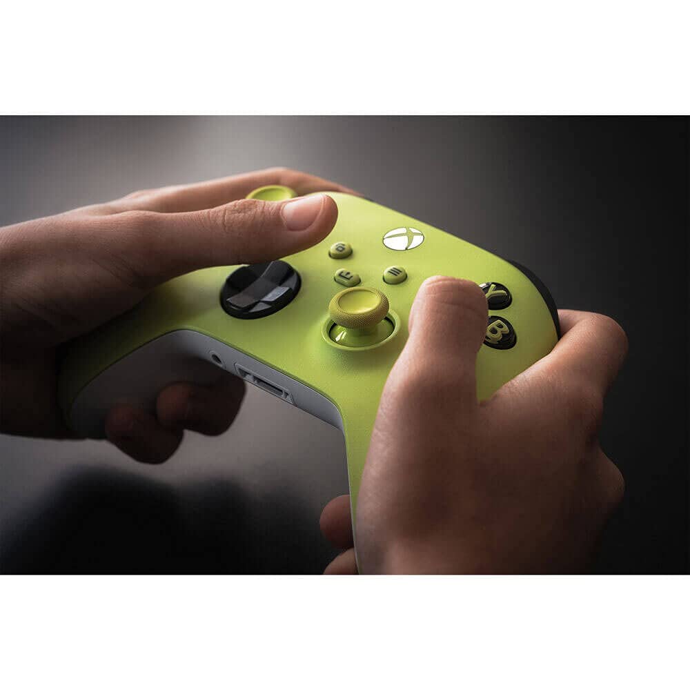 Xbox Core Wireless Gaming Controller – Electric Volt Series X|S, One, Windows PC, Android, and iOS
