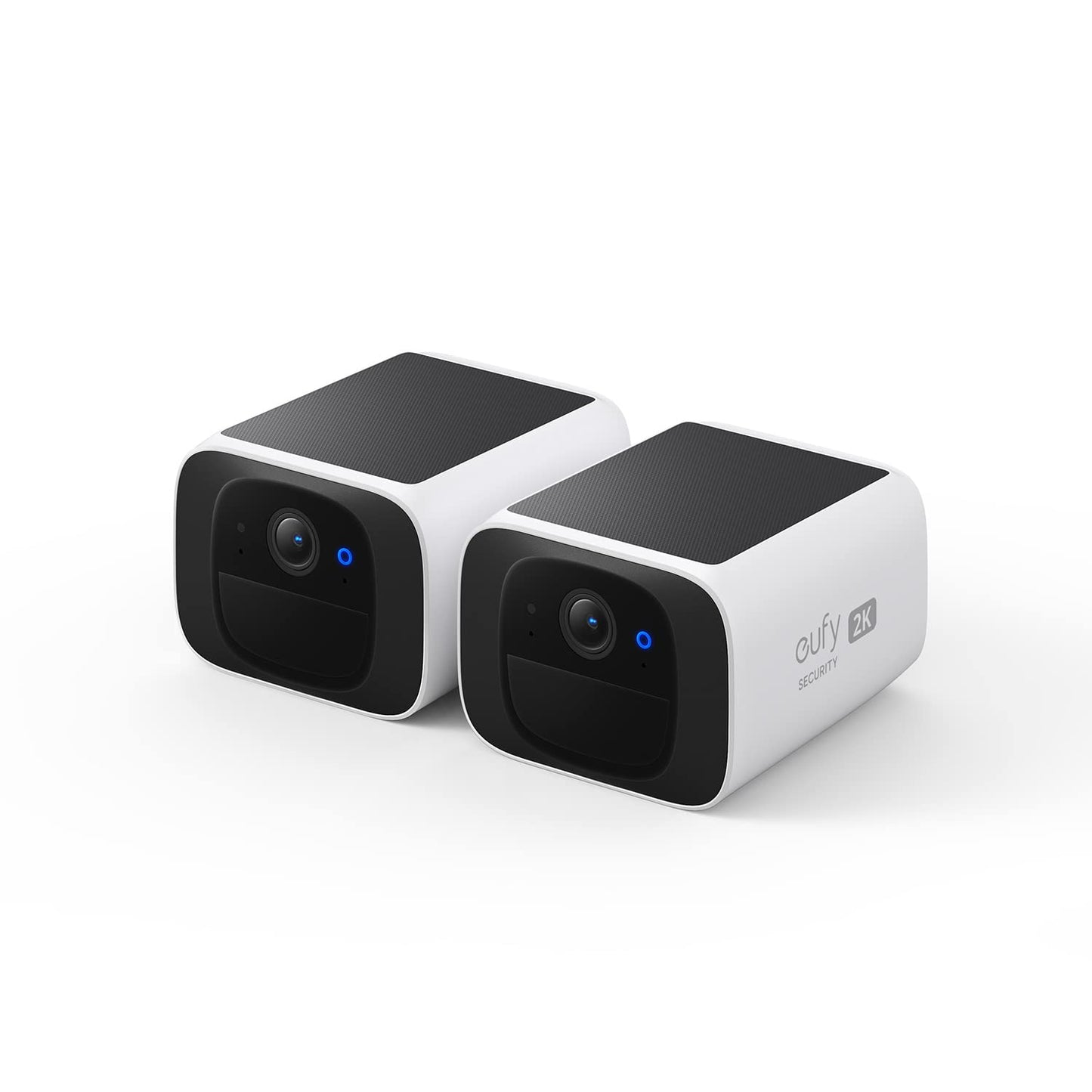 eufy Security SoloCam S220, Solar Security Camera, Wireless Security Camera Outdoor, 2K Resolution, Continuous Power, No Monthly Fee, HomeBase 3 Compatible, 2.4 GHz Wi-Fi, for Outdoor Surveillance