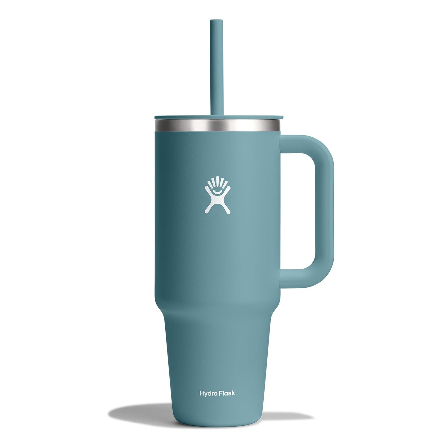 Hydro Flask 32 Oz Travel Tumbler with Handle, Lid and Straw - Insulated Stainless Steel in Holiday Punch