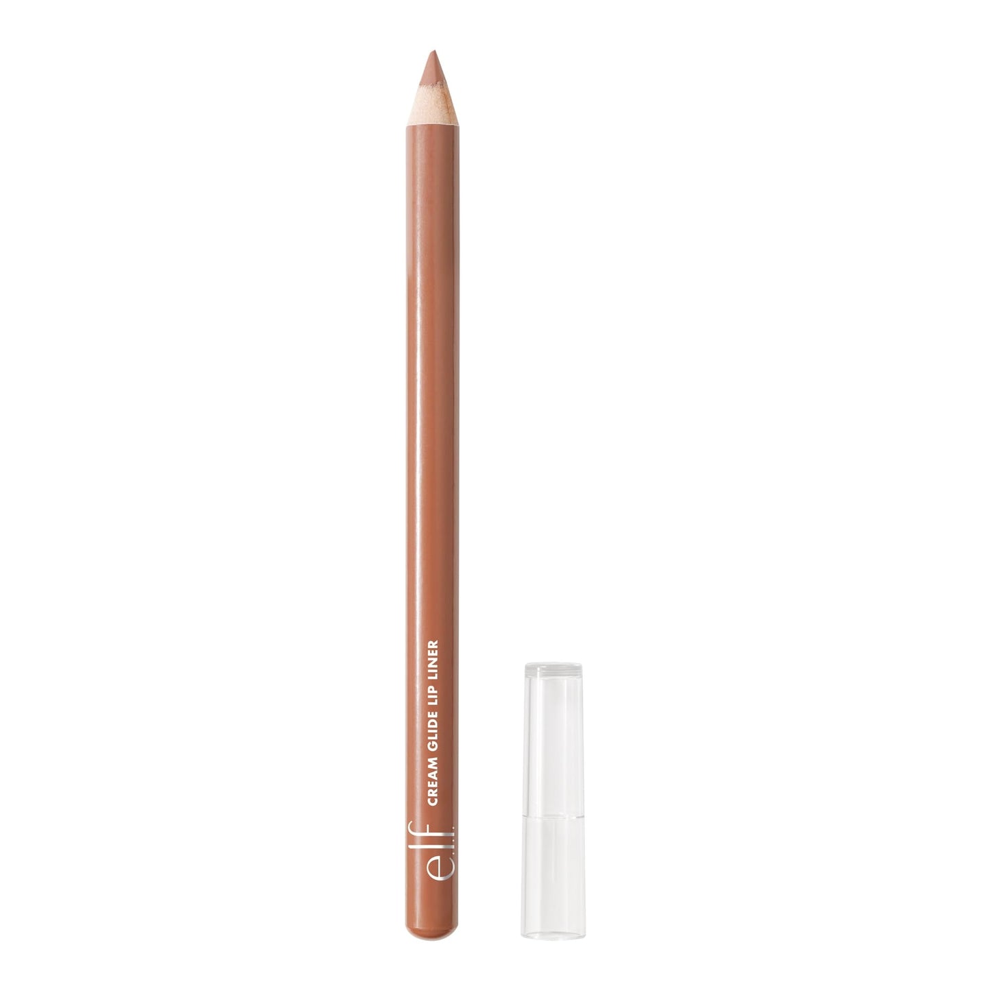 e.l.f. Cream Glide Lip Liner, Highly-Pigmented Pencil For Shaping & Sculpting Lips, Semi-Matte Finish, Vegan & Cruelty-Free, Mauve Aside