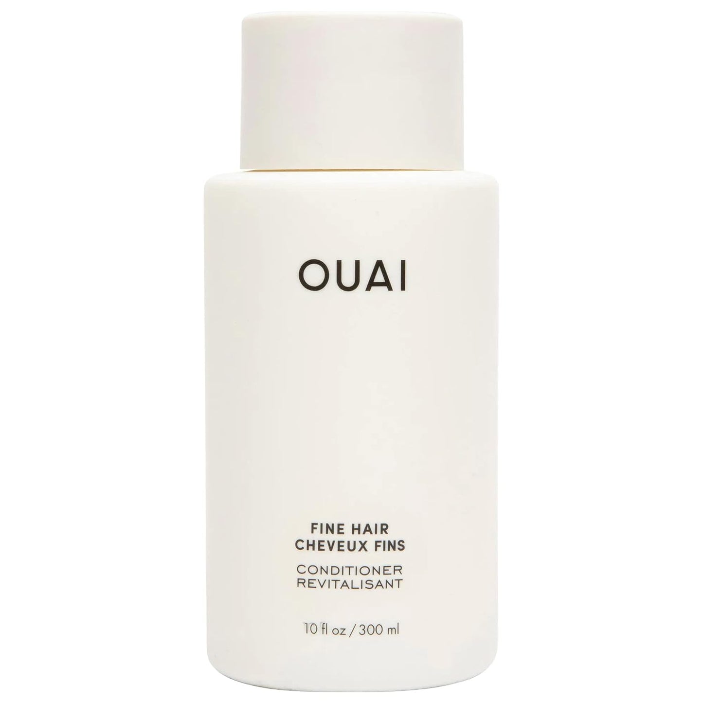 OUAI Fine Shampoo and Conditioner Set - Sulfate Free Shampoo and Conditioner for Fine Hair - Made with Keratin, Marshmallow Root, Shea Butter & Avocado Oil - Free of Parabens & Phthalates (10 Fl Oz)