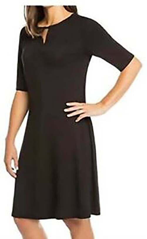 Mario Serrani Ladies' Keyhole Shift Dress BLACK XS