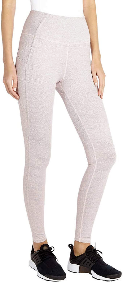 Danskin Women's Active High Waist Space Dye Legging - Dusty Rose-Medium