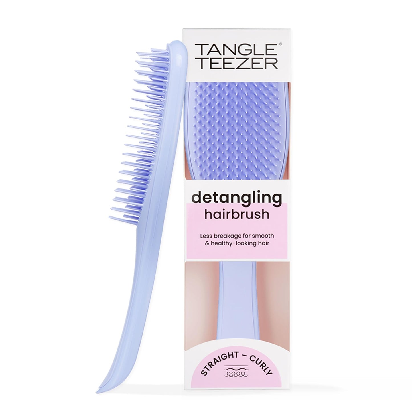 Tangle Teezer Ultimate Detangler Hairbrush for Wet & Dry Hair, Eliminates Knots & Reduces Breakage for All Hair Types, Apricot Blaze
