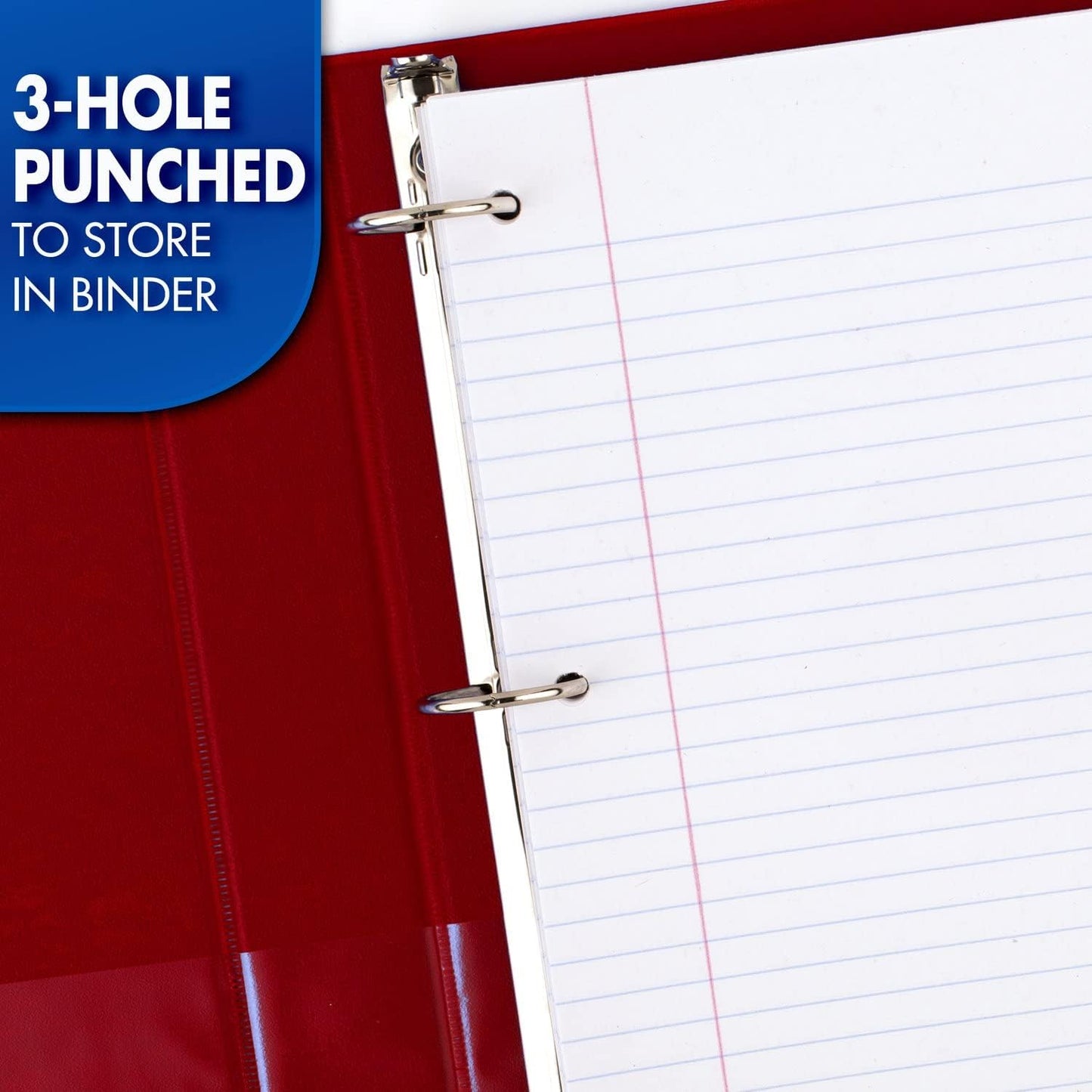 Mead Loose Leaf Paper, Notebook Paper, College Ruled Filler Paper, Standard, 8 x 10.5, 200 Sheets (15326)