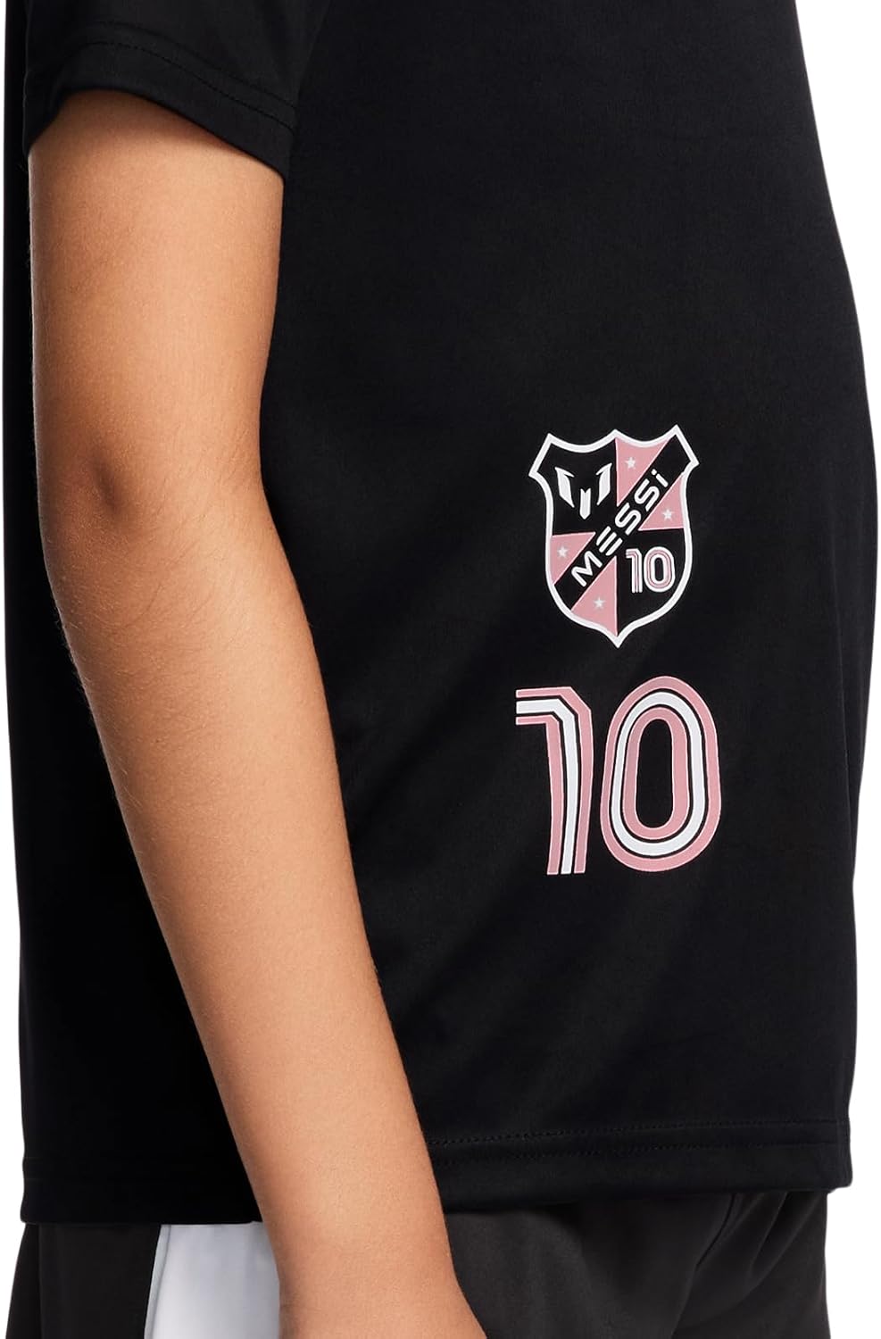 boys Lifestyle Short Sleeve 2-piece Set, Slim-fit Jersey Set With Top & Shorts