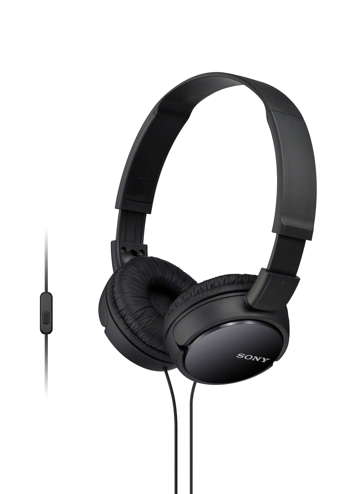Sony ZX Series Wired On-Ear Headphones, White MDR-ZX110