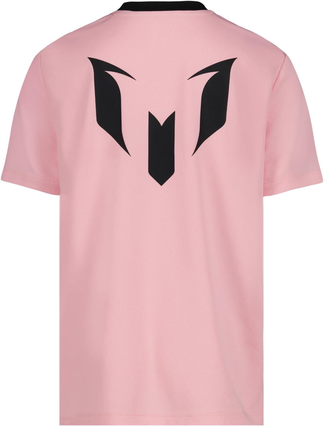 Boys' Lifestyle Short Sleeve Top, Loose-fit V-Neck Shirt with Logo, Comfortable
