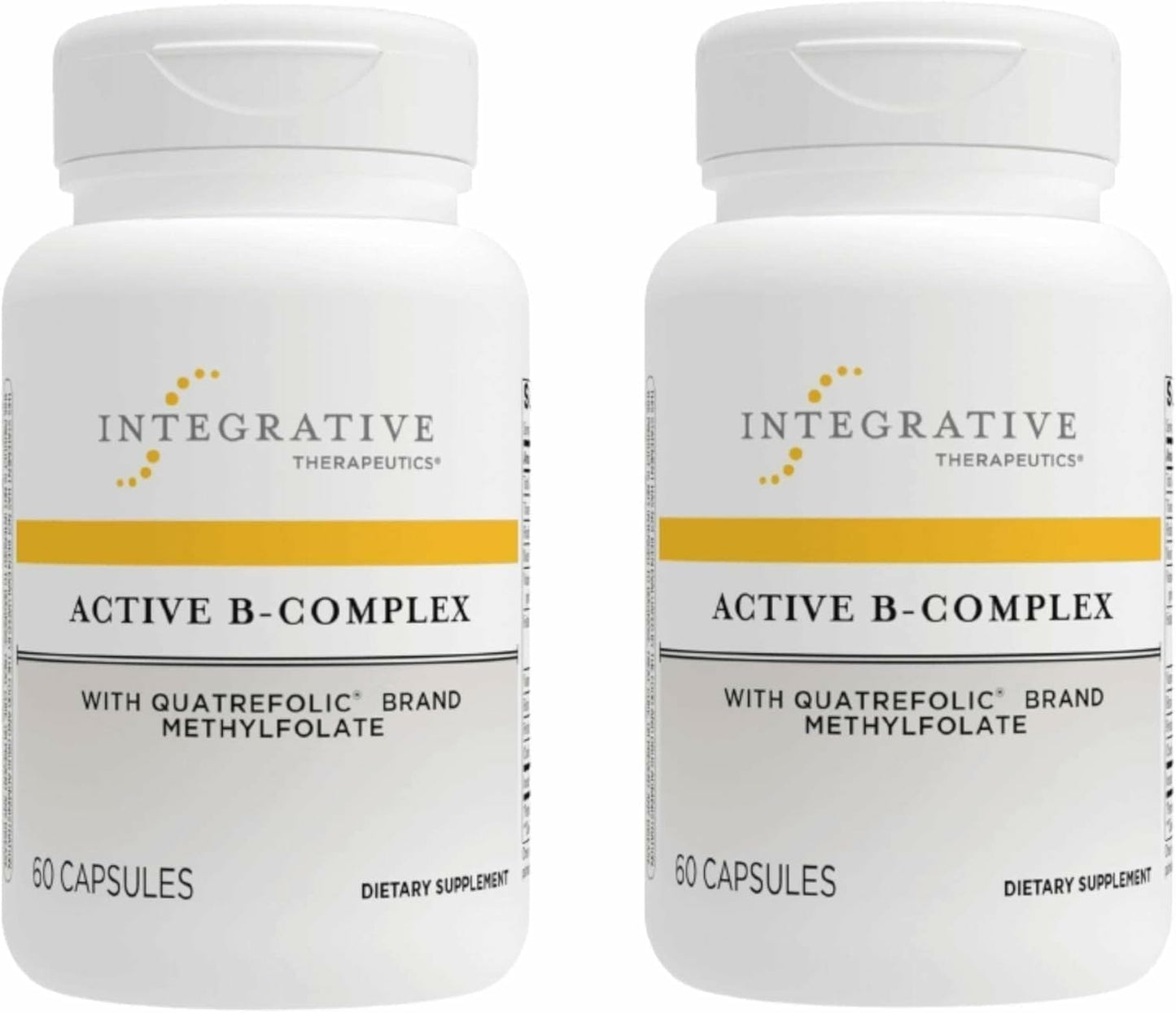 Integrative Therapeutics Active B-Complex - Cellular Energy & Heart Health Support with Vitamins B2, B6 & B12* - Supports Nervous & Immune Systems* - Dairy-Free & Gluten-Free - 60 Capsules