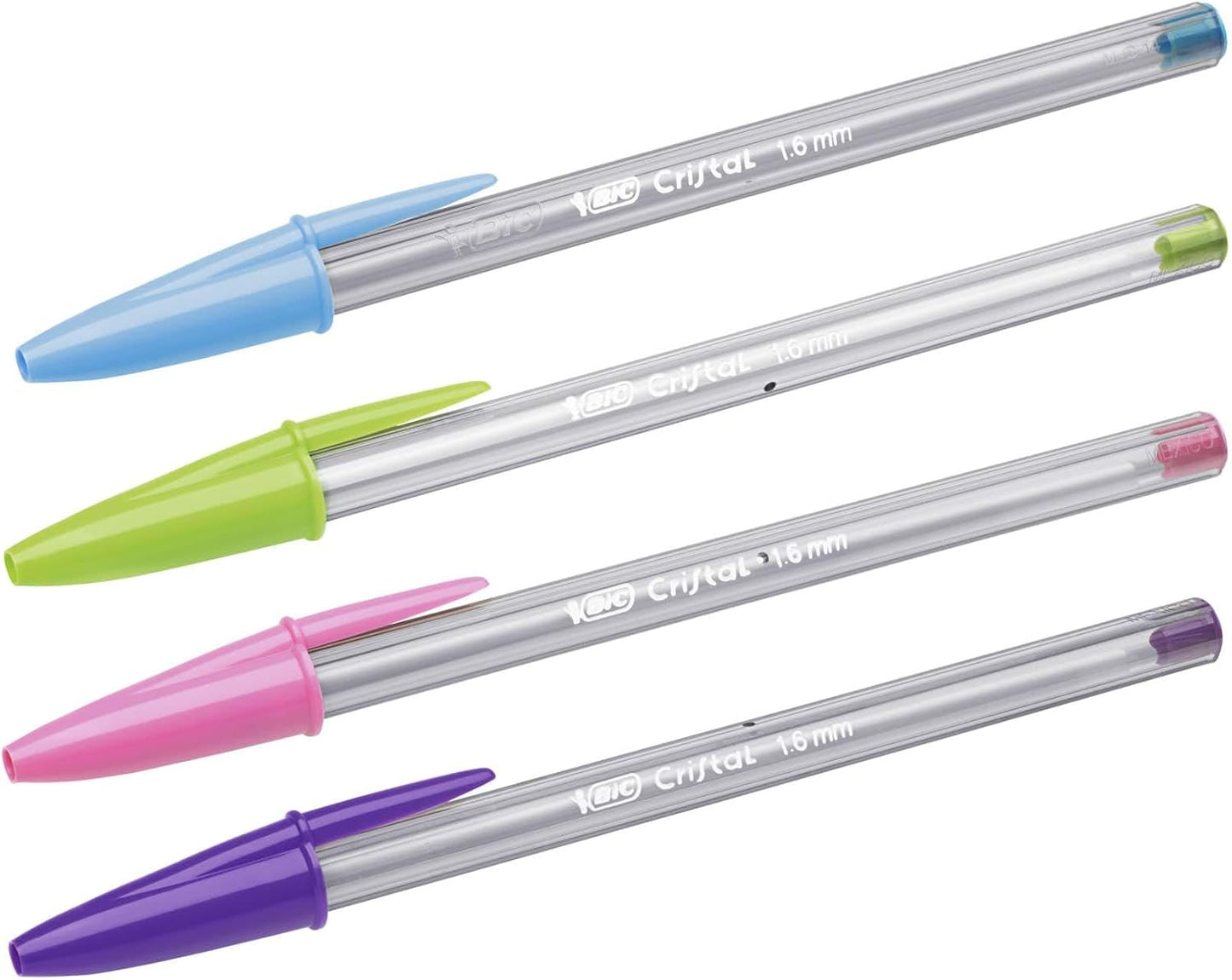 Bic Crystal Multicolour – Pen Bag Pack of 20 + 7 multicoloured