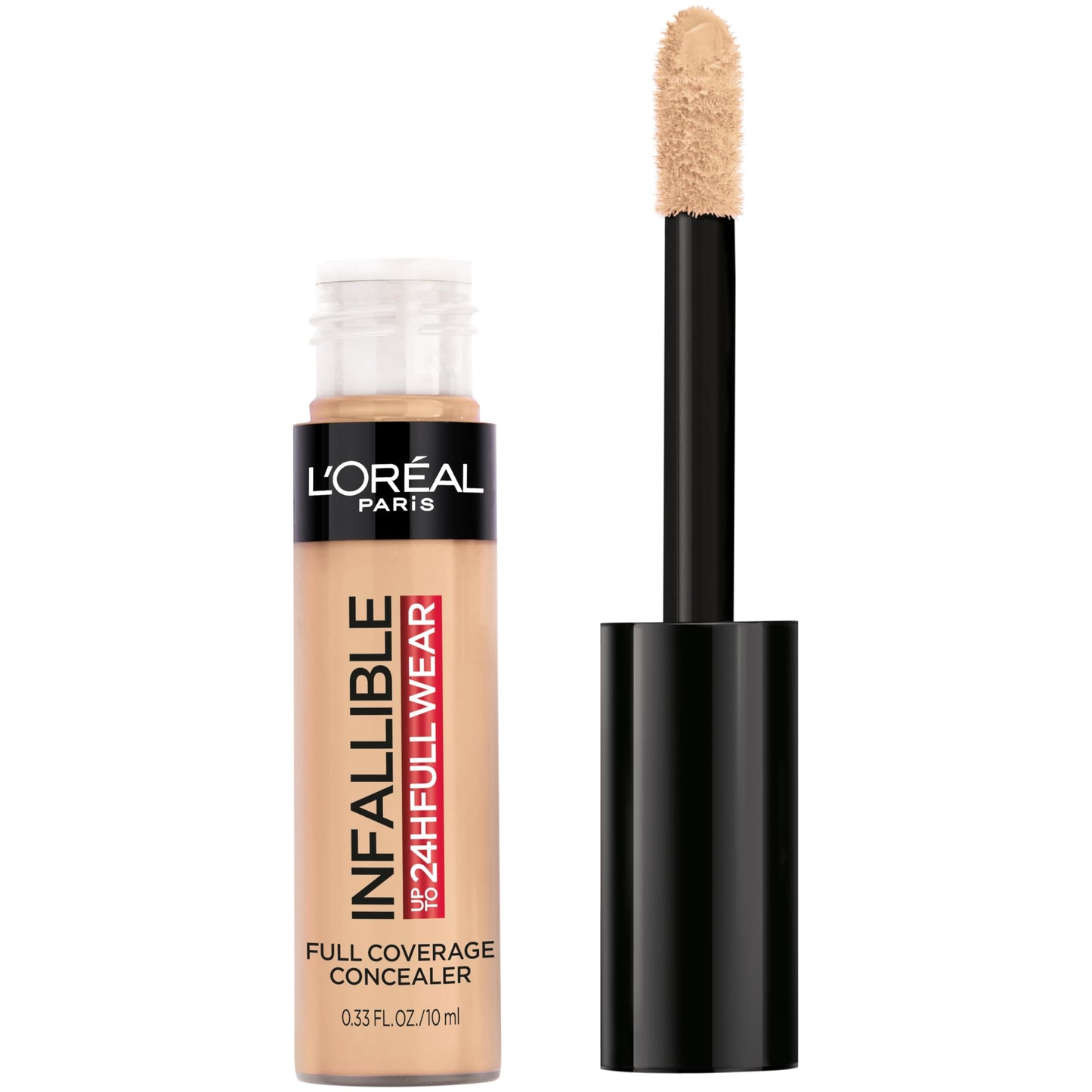 L'Oreal Paris Makeup Infallible Full Wear Waterproof Matte Concealer, Full Coverage, Ivory, 0.33 fl. oz.