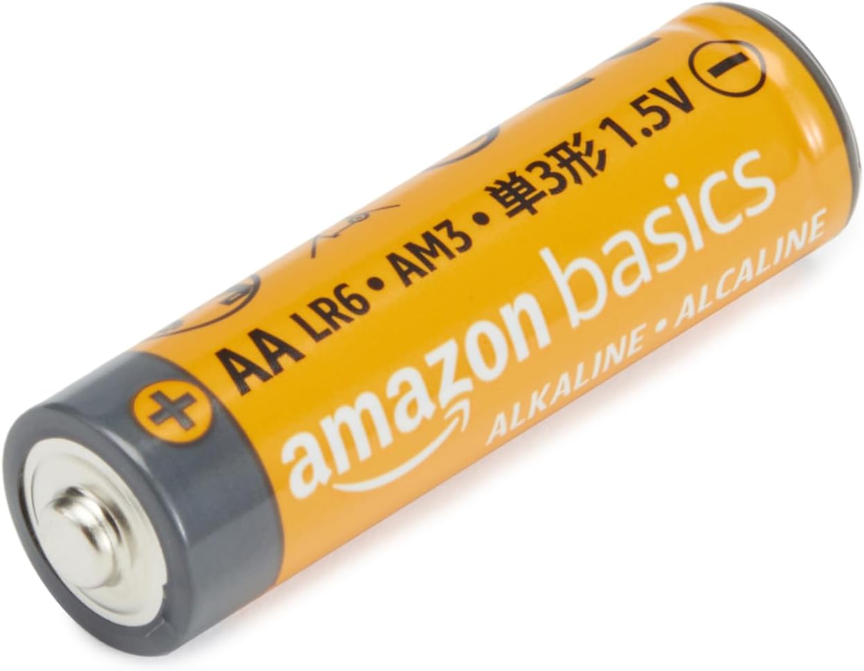 Amazon Basics 48-Pack AA Alkaline High-Performance Batteries, 1.5 Volt, 10-Year Shelf Life