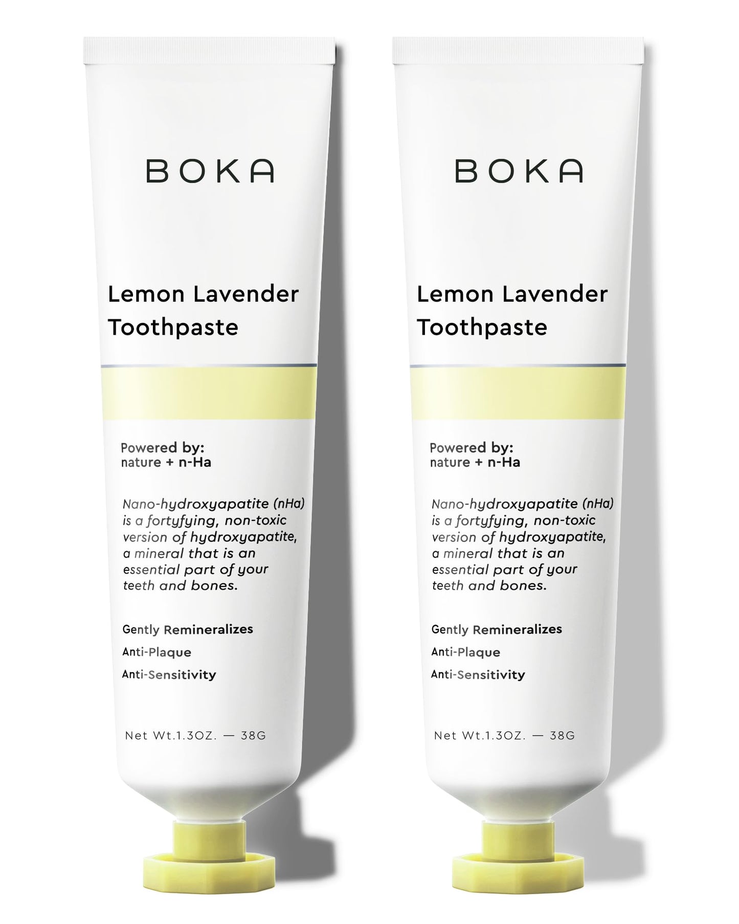 Boka Fluoride Free Toothpaste Nano Hydroxyapatite, Helps Remineralize, Appropriate for Sensitive Teeth, Whitening - for Adult, Kids Oral Care - Ela Mint Flavor, 4 Fl Oz 1Pk US Manufactured