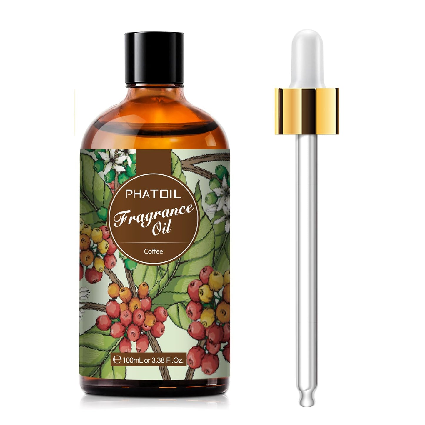 3.38FL.OZ Coconut & Vanilla Fragrance Oils for Aromatherapy, Essential Oils for Diffusers for Home, Perfect for Diffuser, Yoga, DIY Candle and Soap Making - 100ml