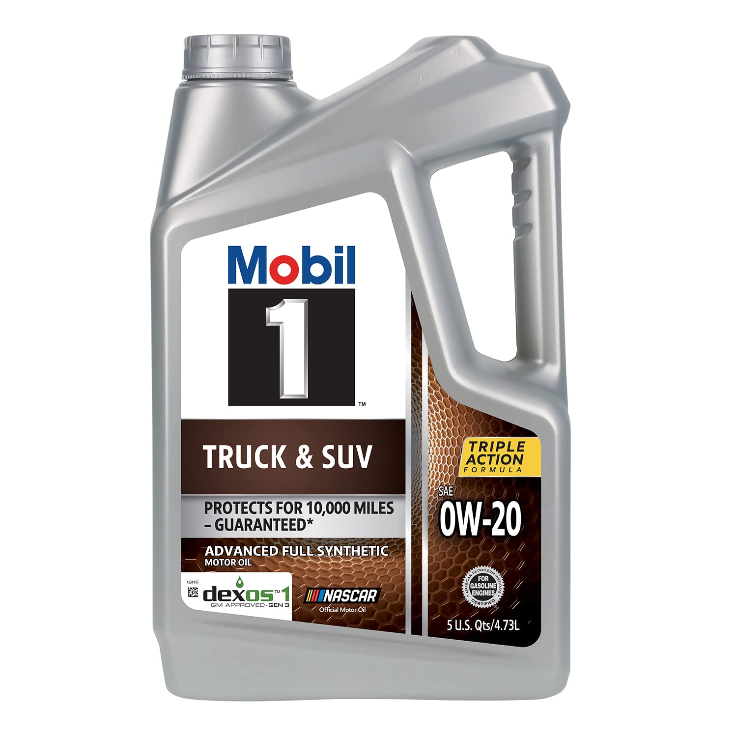 Mobil 1 Advanced Full Synthetic Motor Oil 5W-30, 5 Quart