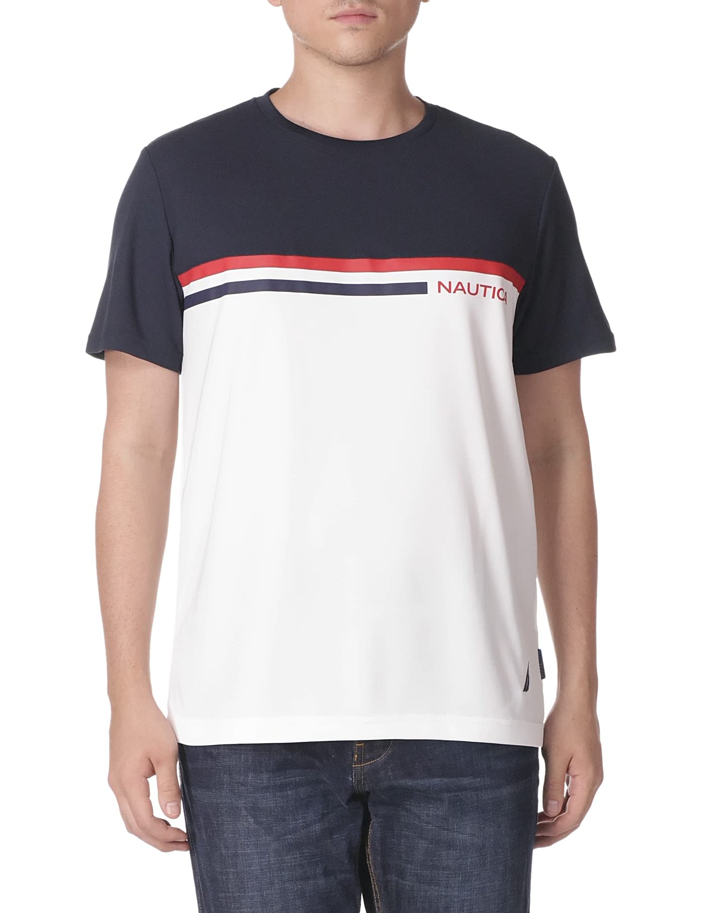 Nautica Men's Navtech Colorblock Tee