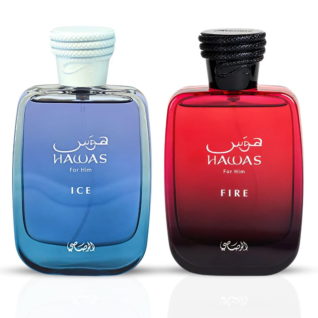 RASASI Hawas For Men - Eau de Parfum Spray 100ML (3.4 Oz), Premium Arabian Perfume for Men, A Signature Scent for Long-Lasting Fragrance - Ideal Men Perfumes For Special Occasions & Daily Elegance