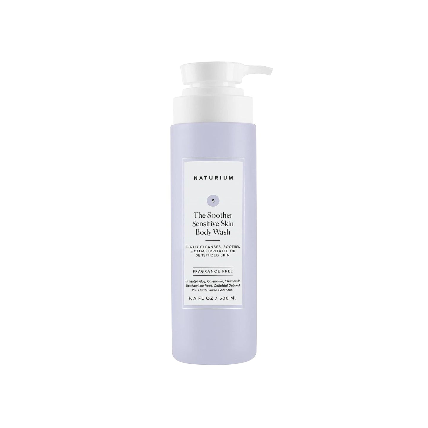 Naturium The Smoother Glycolic Acid Exfoliating Body Wash, Soft & Smoothing Cleanser, 16.9 oz