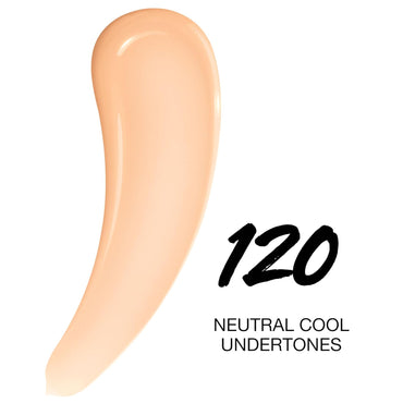 Maybelline Super Stay Lumi-Matte Foundation, Lightweight and Buildable Full Coverage Foundation Makeup For Up To 30HR Wear, 120, 1 Count