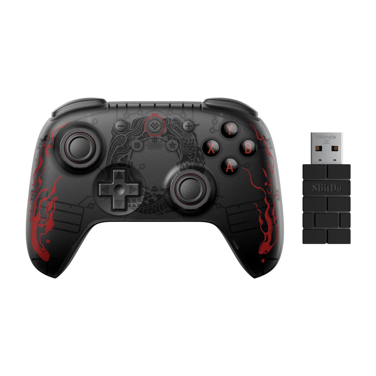8BitDo Ultimate 2C Wireless Controller for Windows PC and Android, with 1000 Hz Polling Rate, Hall Effect Joysticks and Triggers, and Remappable L4/R4 Bumpers (Green)