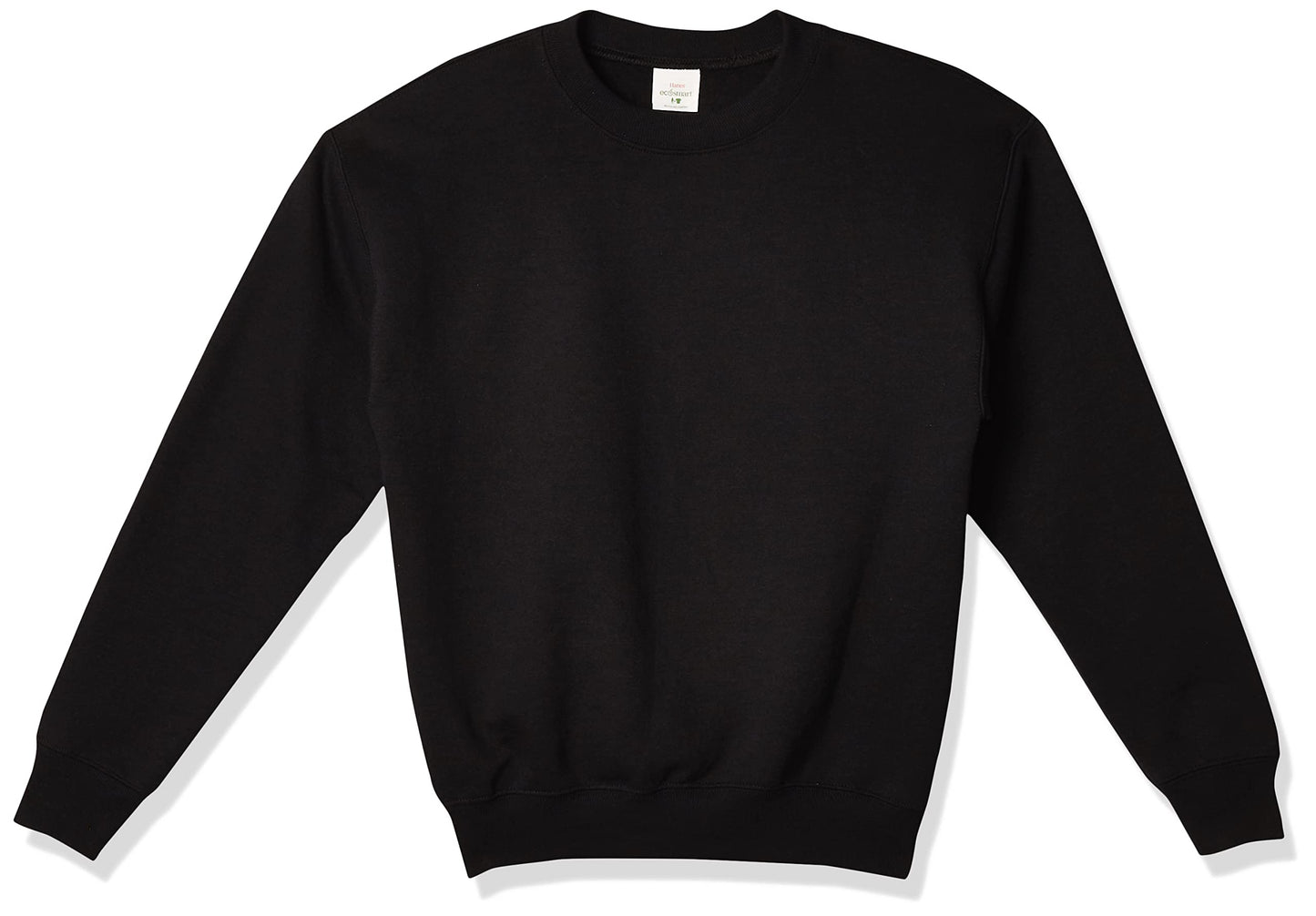 Hanes Boys' EcoSmart Sweatshirt, Cotton Crewneck Pullover, Kids' Fleece Sweatshirt