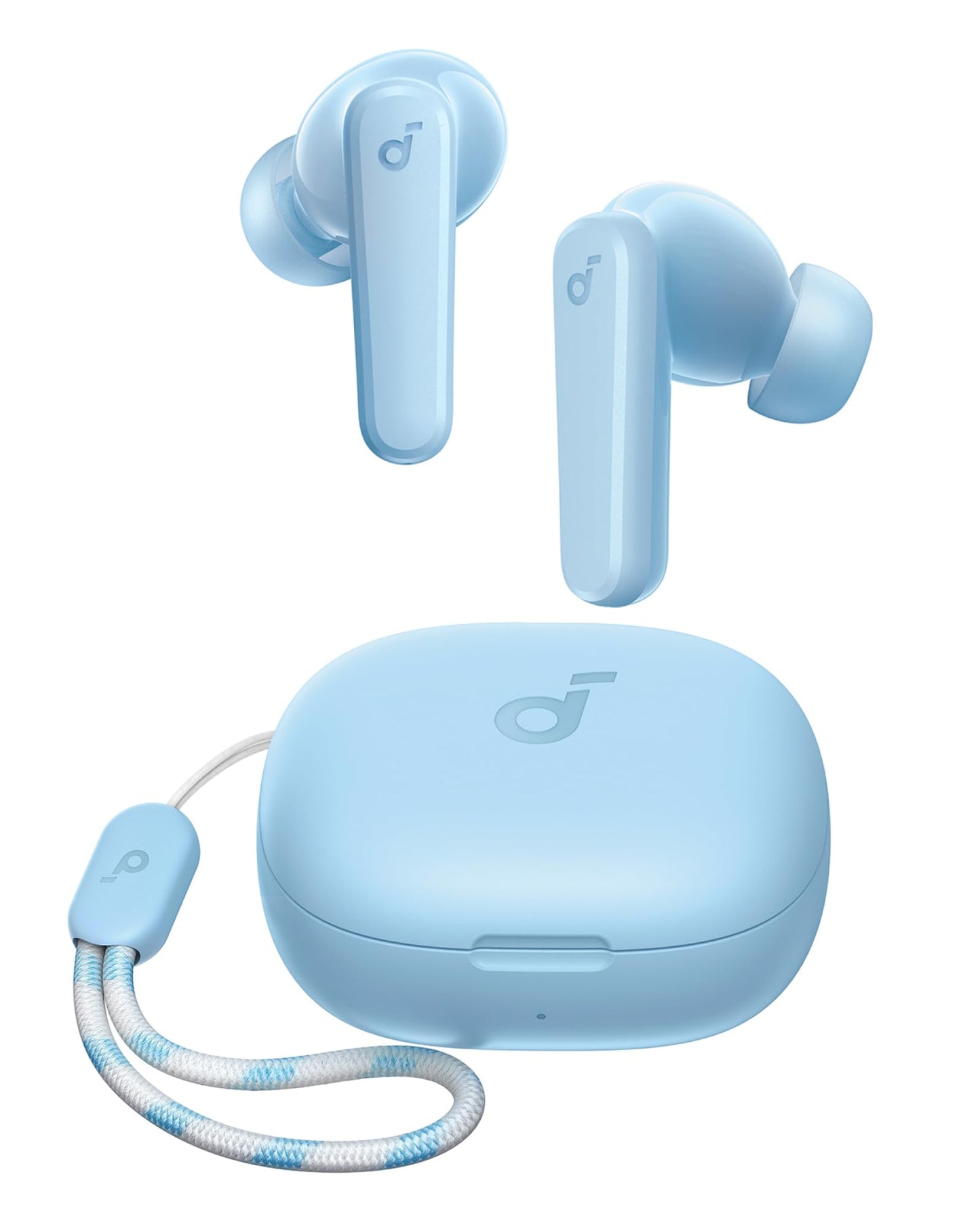 Soundcore by Anker P20i True Wireless Earbuds, 10mm Drivers with Big Bass, Bluetooth 5.3, 30H Long Playtime, Water-Resistant, 2 Mics for AI Clear Calls, 22 Preset EQs, Customization (White)