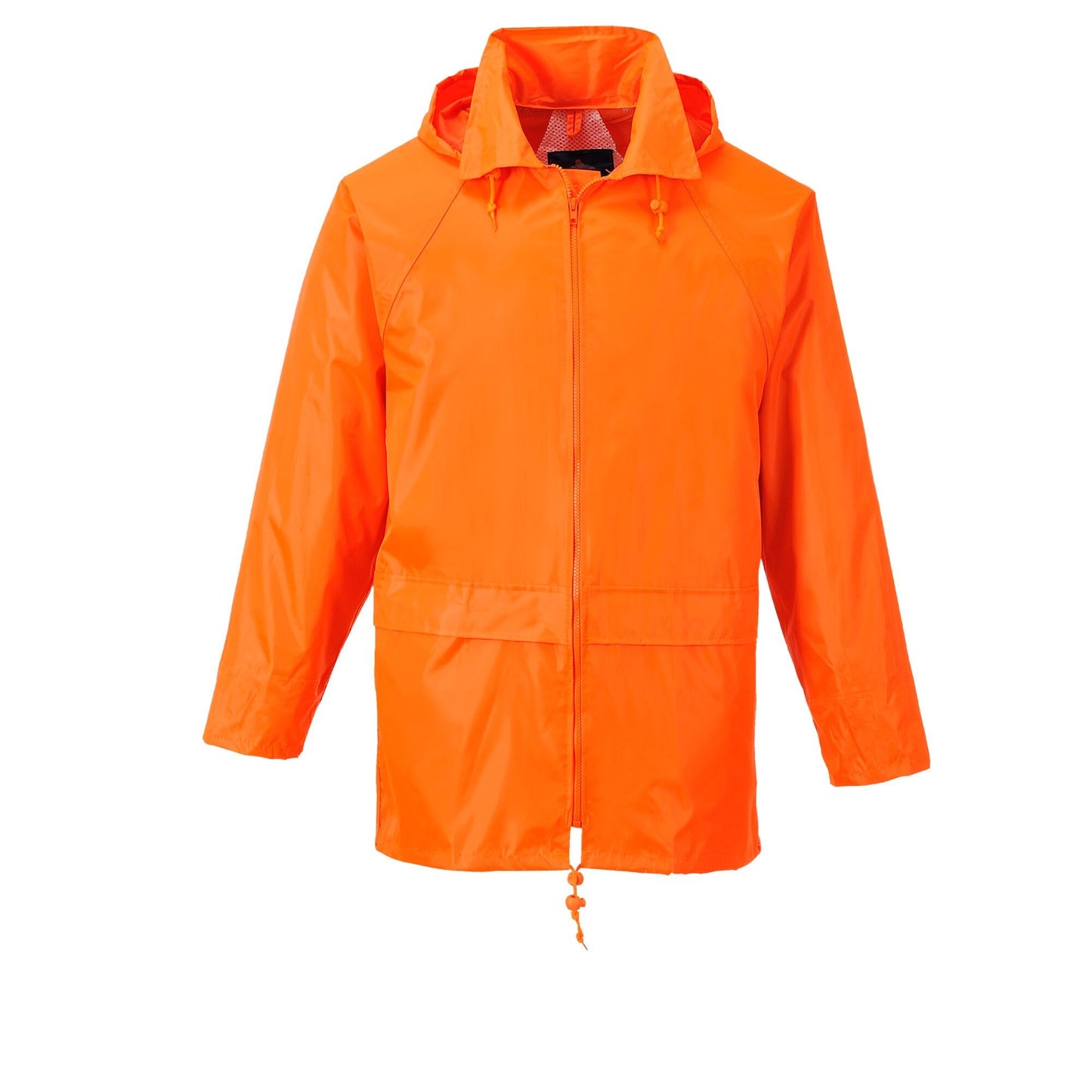 Portwest Classic Rain Jacket Waterproof Work Wear Coat Multi Pockets Outdoor Durable, Navy, X Large