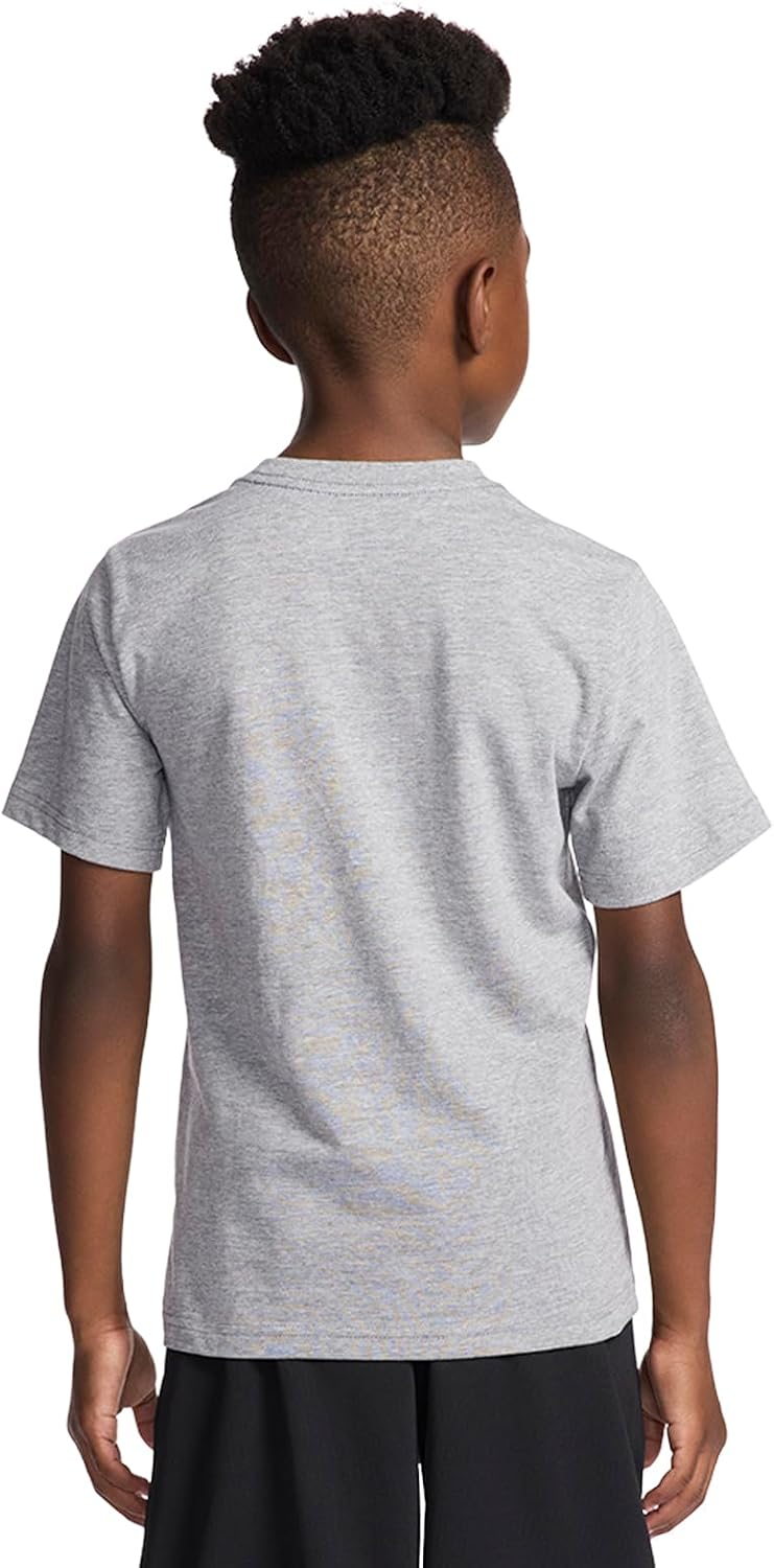Boys' Lifestyle Short Sleeve T-Shirt, Slim-fit Graphic Tee, Cotton Blend Fabric