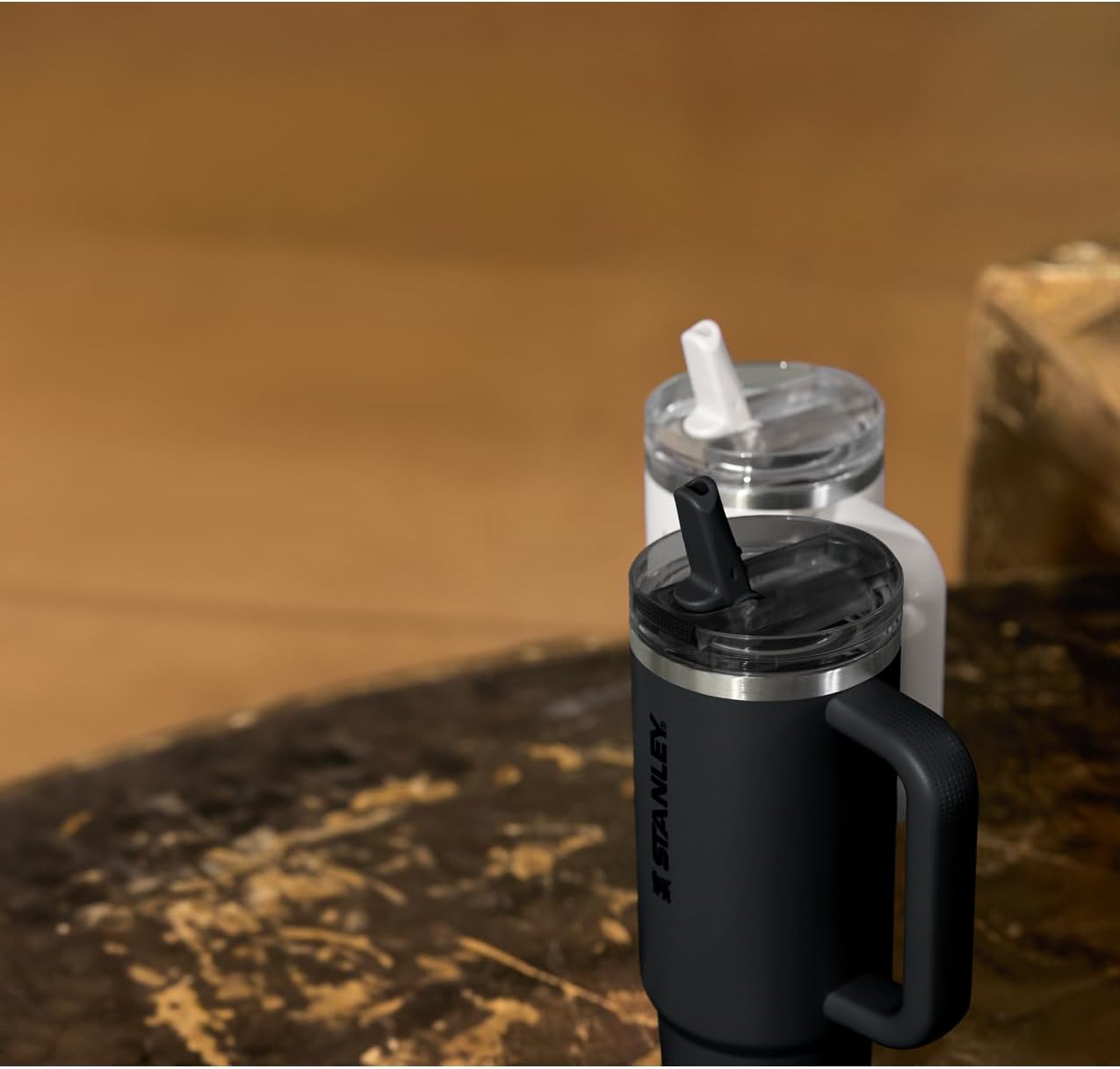 STANLEY Quencher ProTour Flip Straw Tumbler with Leakproof Lid | Built-In Straw & Handle | Cupholder Compatible for Travel | Insulated Stainless Steel Cup | BPA-Free