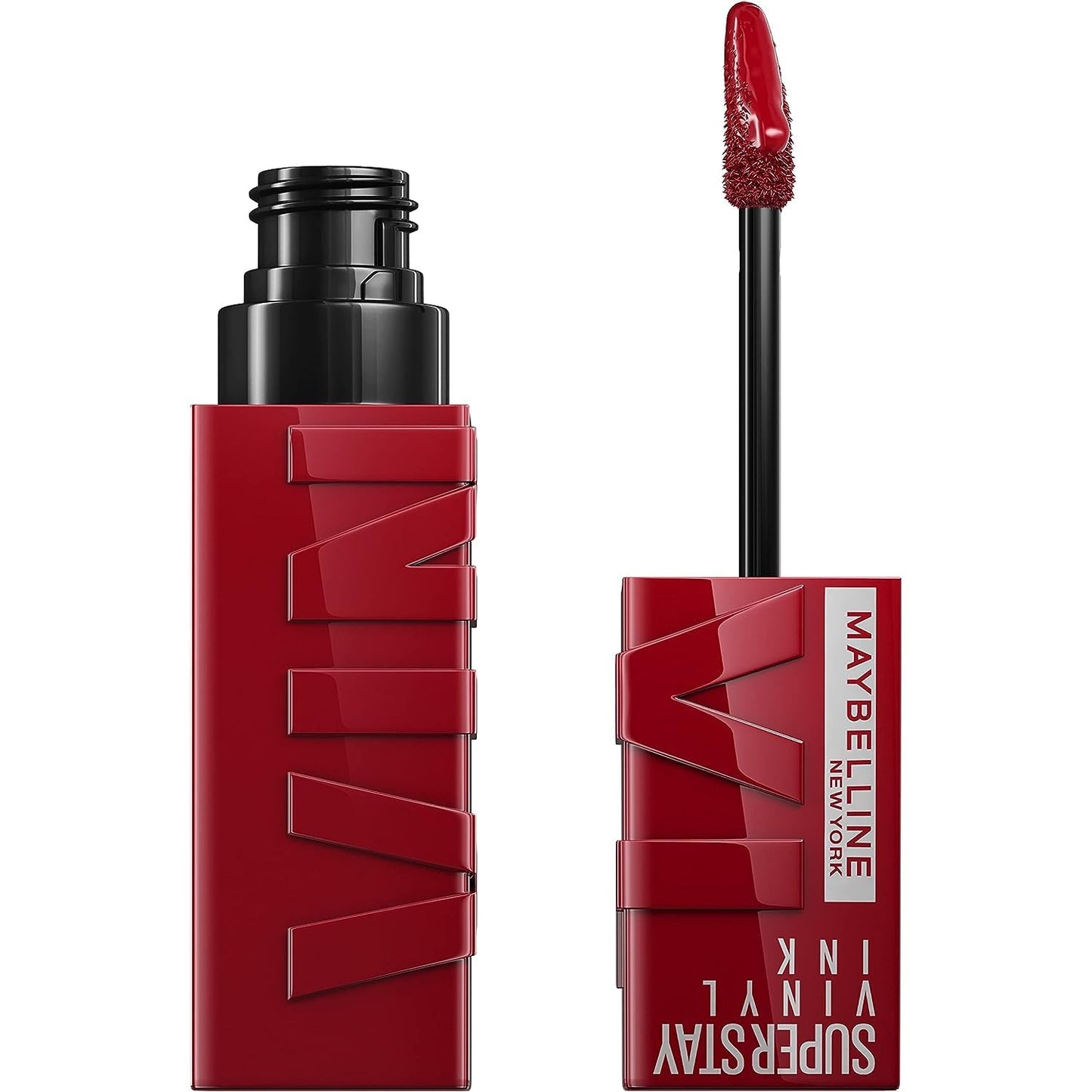 Maybelline Super Stay Vinyl Ink Longwear No-Budge Liquid Lipcolor Makeup, Highly Pigmented Color and Instant Shine, Cheeky, Rose Nude Lipstick, 0.14 fl oz, 1 Count