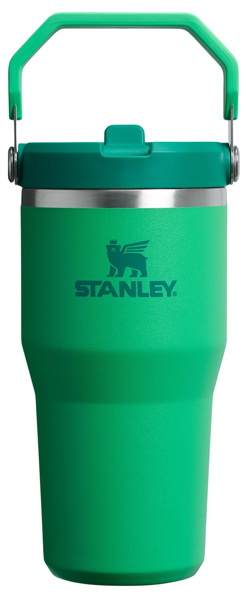 Stanley IceFlow Flip Straw Tumbler with Handle 30 oz | Twist On Lid and Flip Up Straw | Leak Resistant Water Bottle | Insulated Stainless Steel |BPA-Free | Lilac