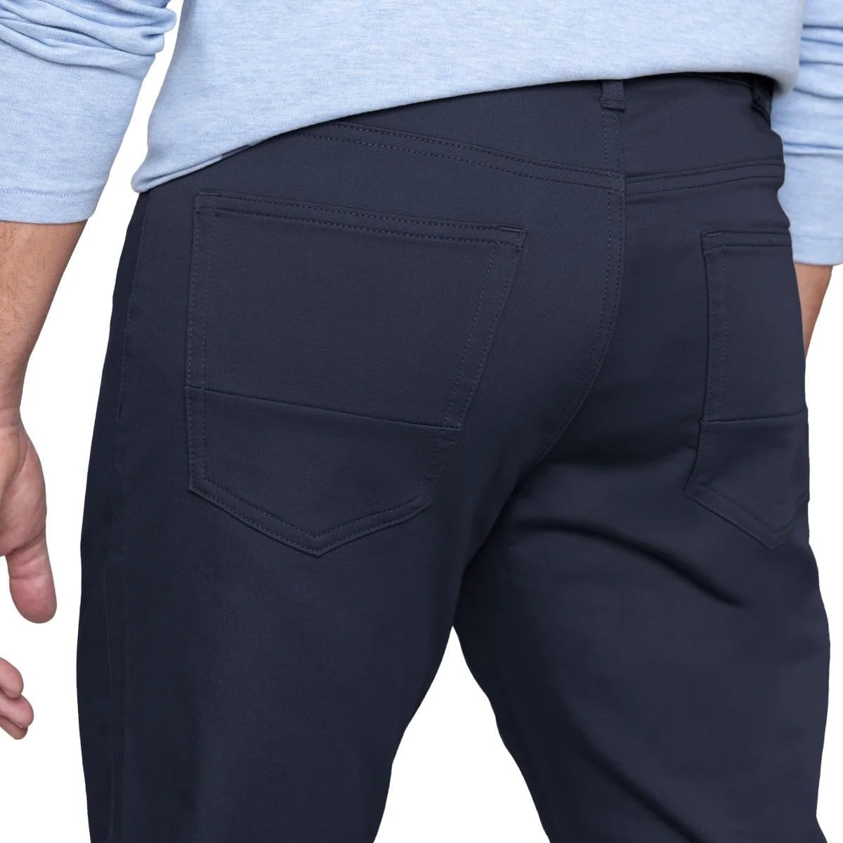 English Laundry Men’s 4 Way Stretch Fabric Straight Fit Midweight Pant