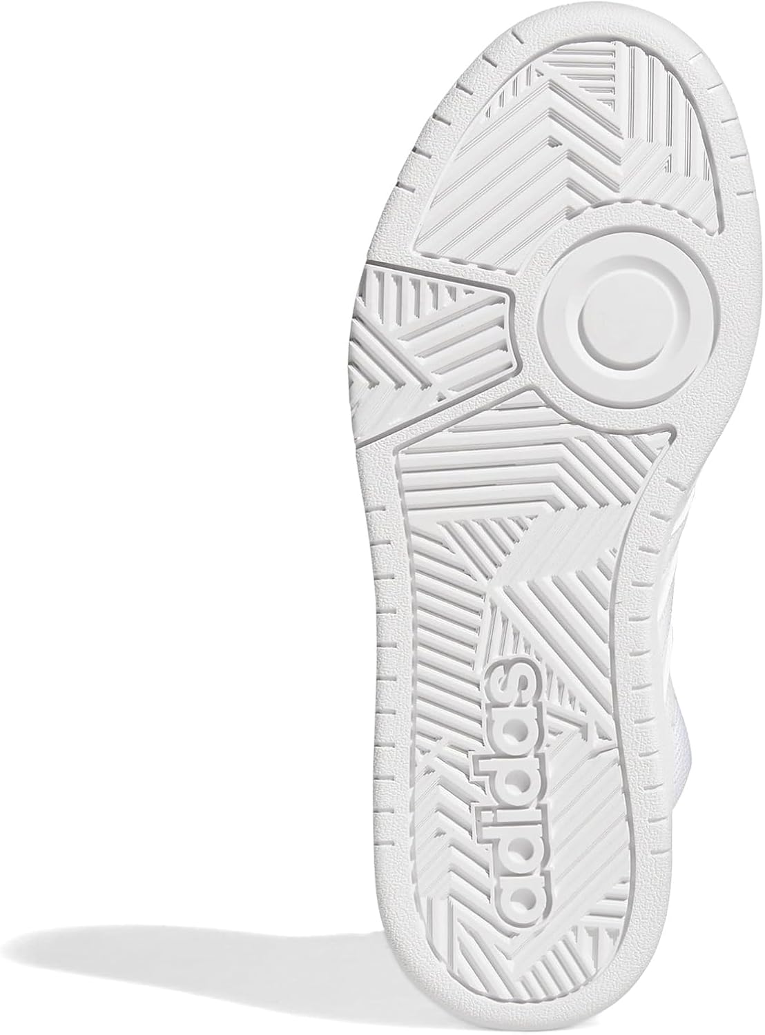 adidas Womens Hoops 3.0 High Sneakers Shoes Casual - White
