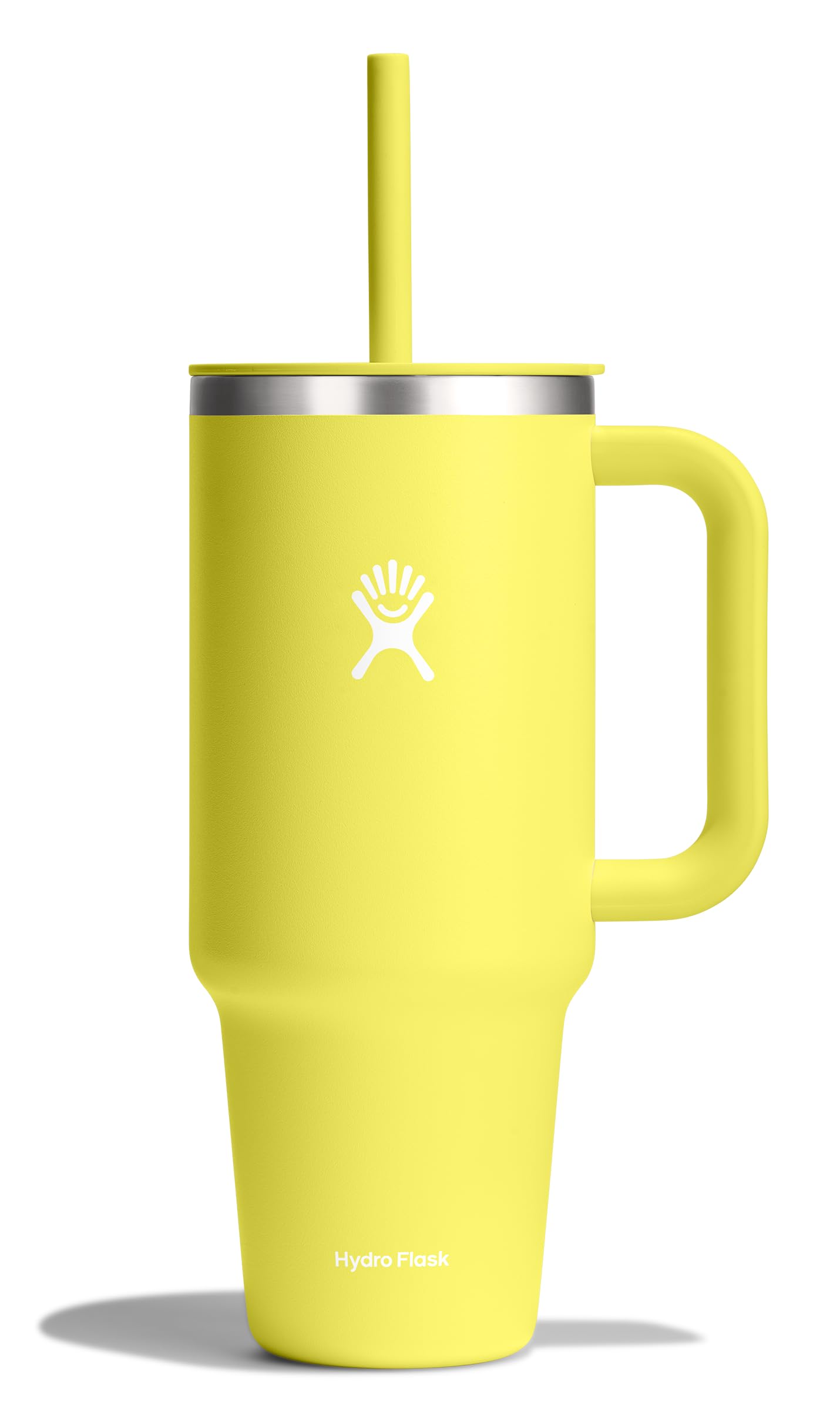 Hydro Flask 32 Oz Travel Tumbler with Handle, Lid and Straw - Insulated Stainless Steel in Holiday Punch