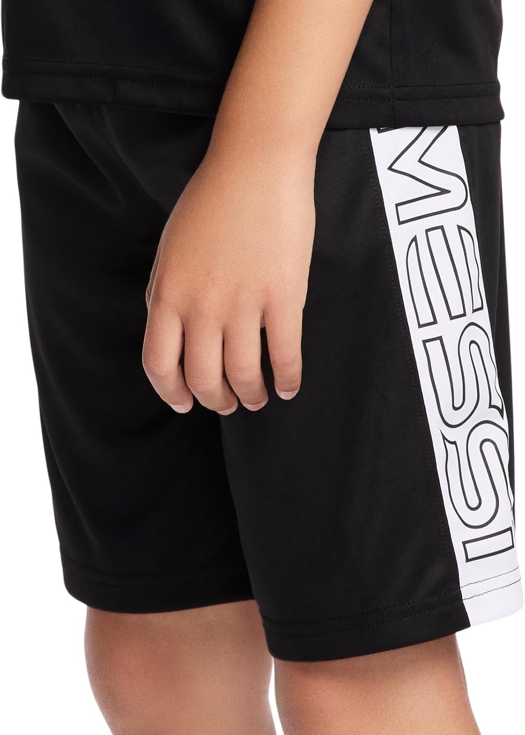 boys Lifestyle Short Sleeve 2-piece Set, Slim-fit Jersey Set With Top & Shorts