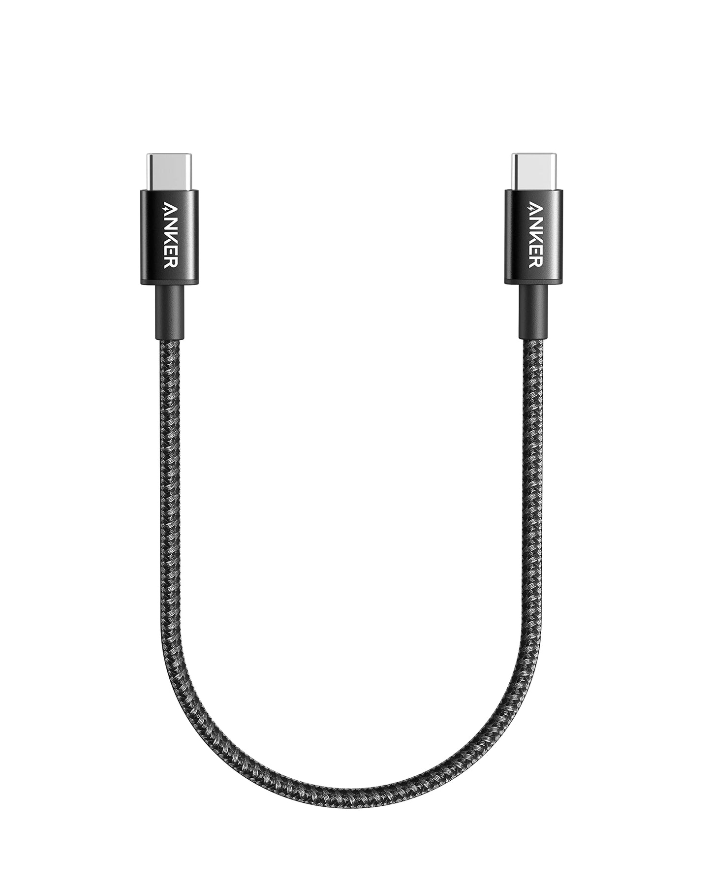 Anker USB C to USB C Cable, Type C 60W Fast Charging Cable (6FT, 2Pack) for iPhone 16 Series, iPad mini 6 and More (Black)