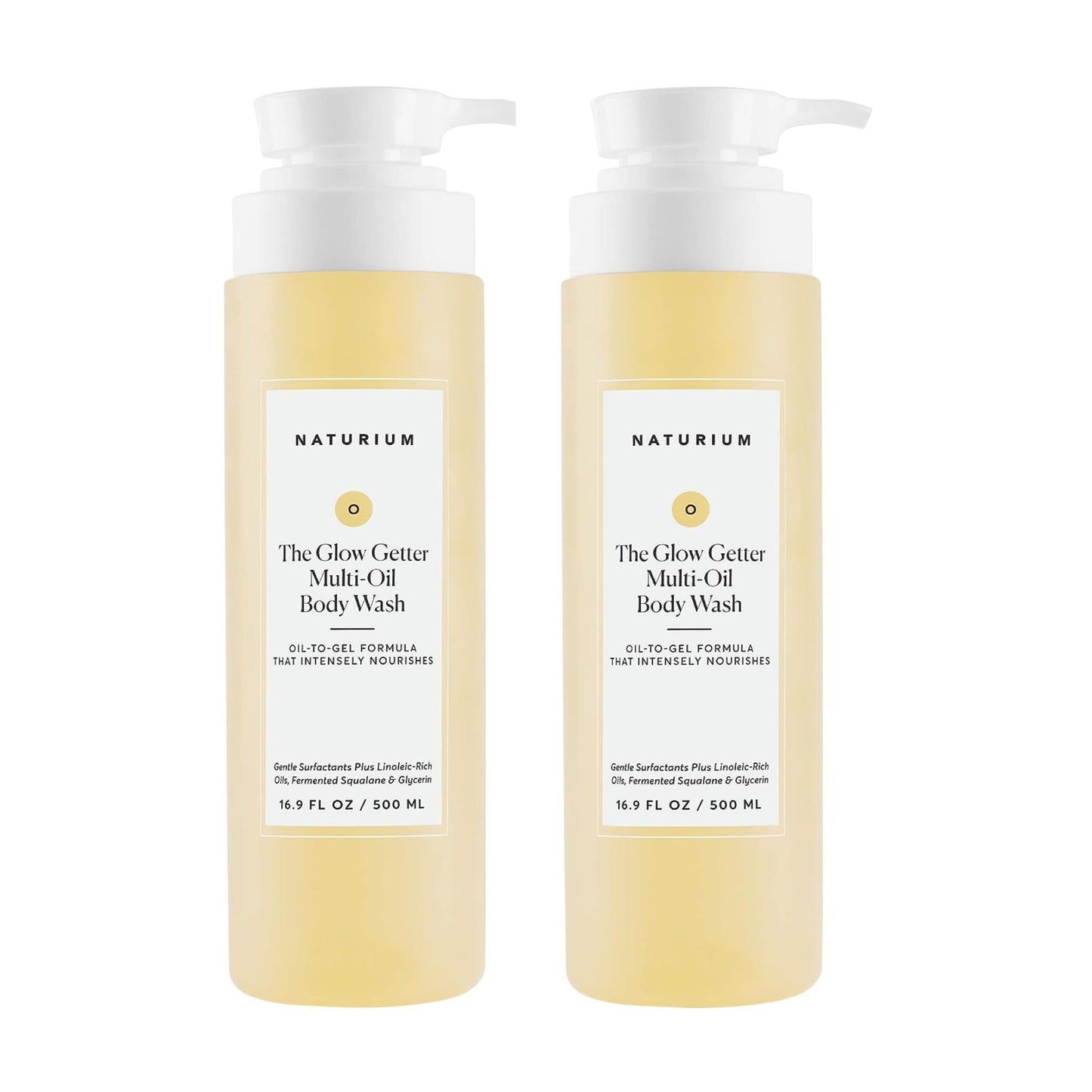 Naturium The Smoother Glycolic Acid Exfoliating Body Wash, Soft & Smoothing Cleanser, 16.9 oz