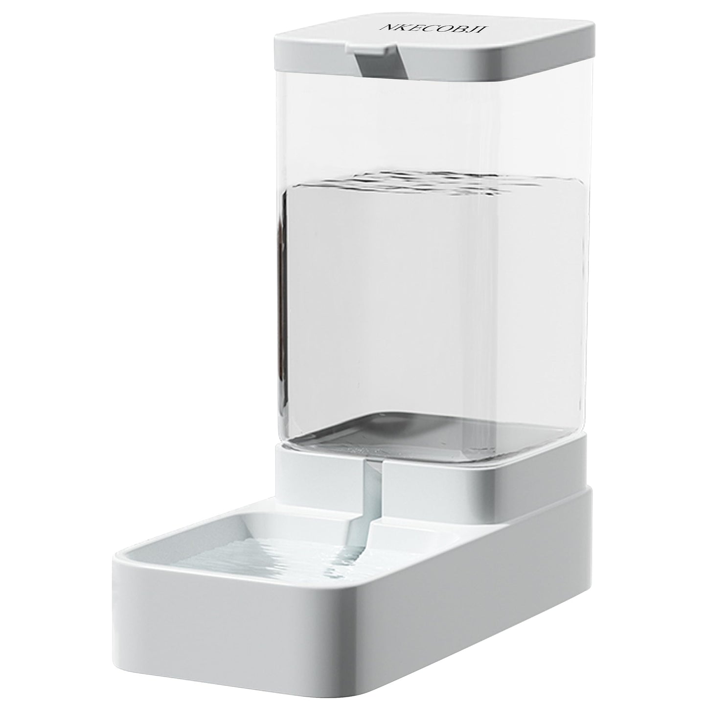 Gravity Pet Feeder and Water Dispenser Set, Automatic Dog Feeder and Dog Water Dispenser for Dogs Cats Pets Animals Large Capacity(3.8L)