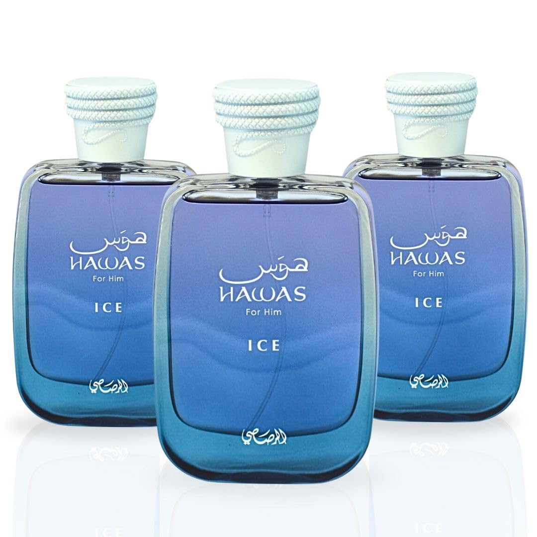 RASASI Hawas For Men - Eau de Parfum Spray 100ML (3.4 Oz), Premium Arabian Perfume for Men, A Signature Scent for Long-Lasting Fragrance - Ideal Men Perfumes For Special Occasions & Daily Elegance