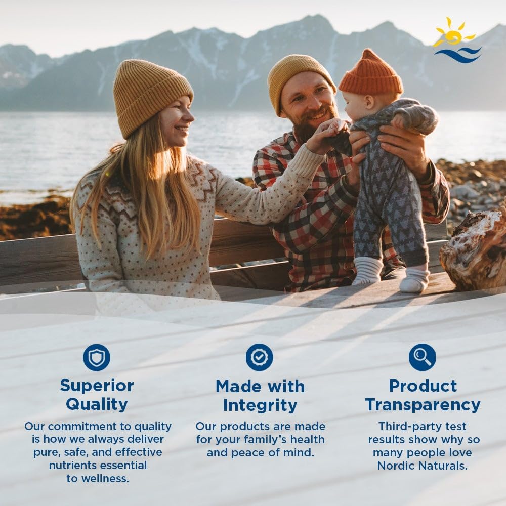 Nordic Naturals Omega-3, Lemon Flavor - 90 Soft Gels - 690 mg Omega-3 - Fish Oil - EPA & DHA - Immune Support, Brain & Heart Health, Optimal Wellness - Non-GMO - 45 Servings