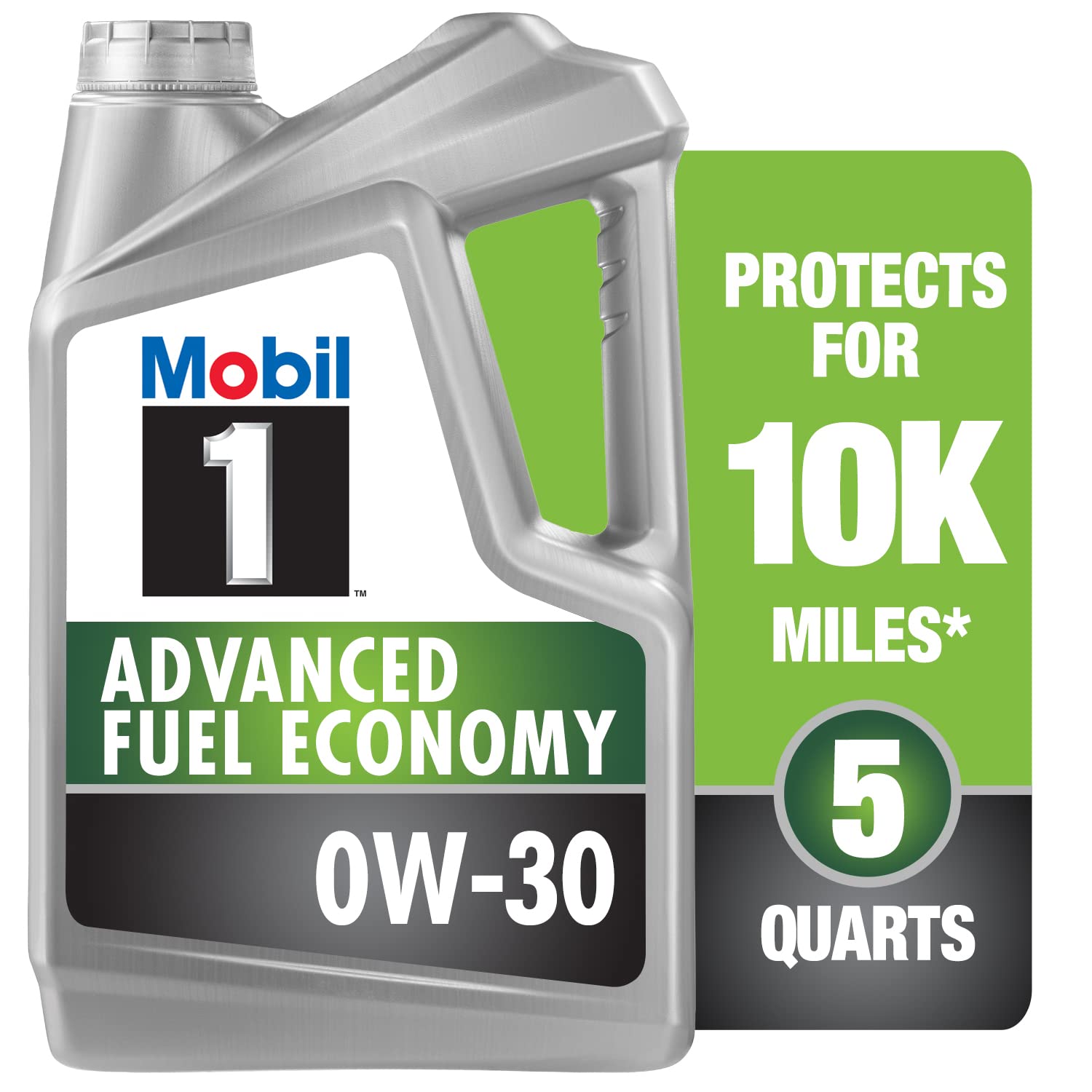 Mobil 1 Advanced Full Synthetic Motor Oil 5W-30, 5 Quart