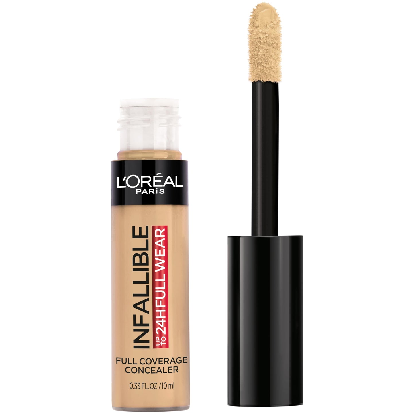 L'Oreal Paris Makeup Infallible Full Wear Waterproof Matte Concealer, Full Coverage, Ivory, 0.33 fl. oz.