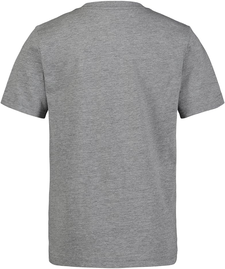 Boys' Lifestyle Short Sleeve T-Shirt, Slim-fit Graphic Tee, Cotton Blend Fabric
