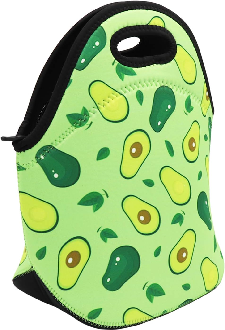 Neoprene Lunch Bag for Kids, Insulated Lunch Box Tote for Women Men Adult Teens Boys Teenage Girls Toddlers (Avocado)