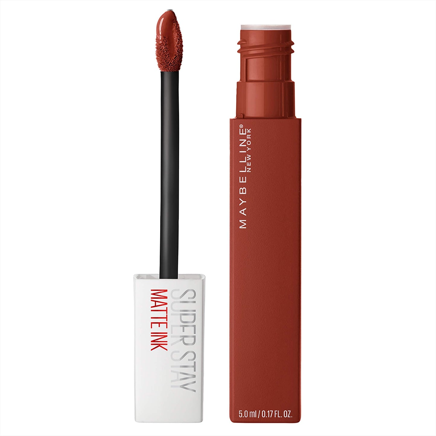 Maybelline Super Stay Matte Ink Liquid Lipstick Makeup, Long Lasting High Impact Color, Up to 16H Wear, Seductress, Light Rosey Nude, 1 Count